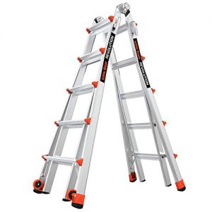 Little Giant Ladder Systems 12022 Revolution Use, 22 Foot Multi-Purpose Ladder, Ft, Gray